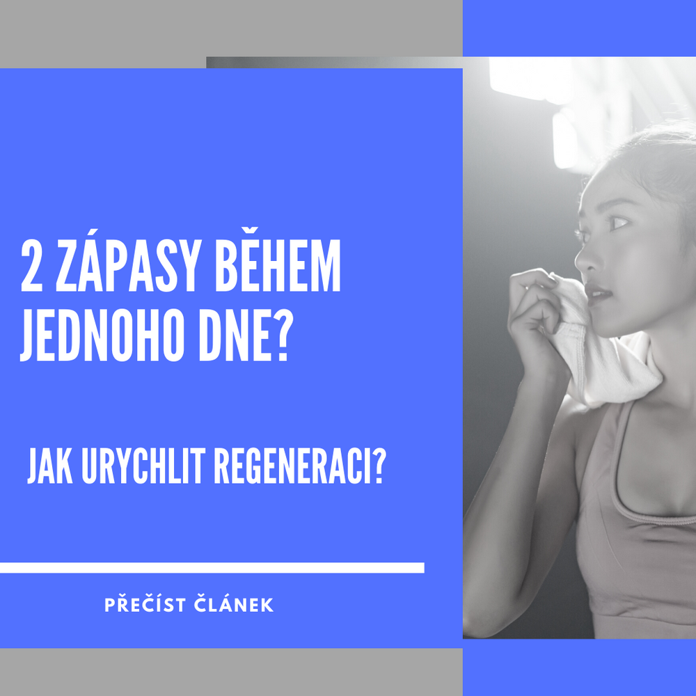 Jak urychlit regeneraci mezi dvěma utkání v jeden den?